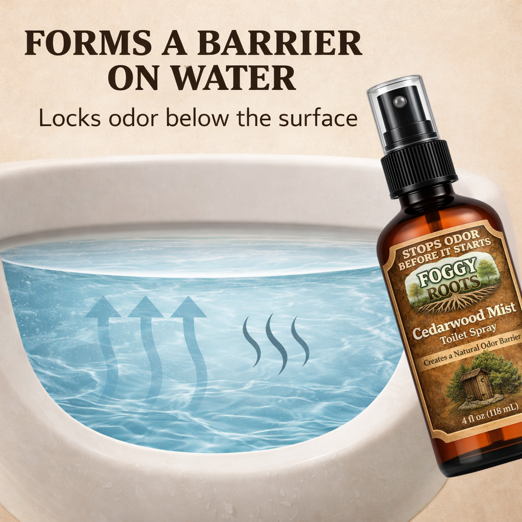 Cedarwood Botanical  Before-You-Go Toilet Spray (4 fl oz) Stops Odor Before It Starts