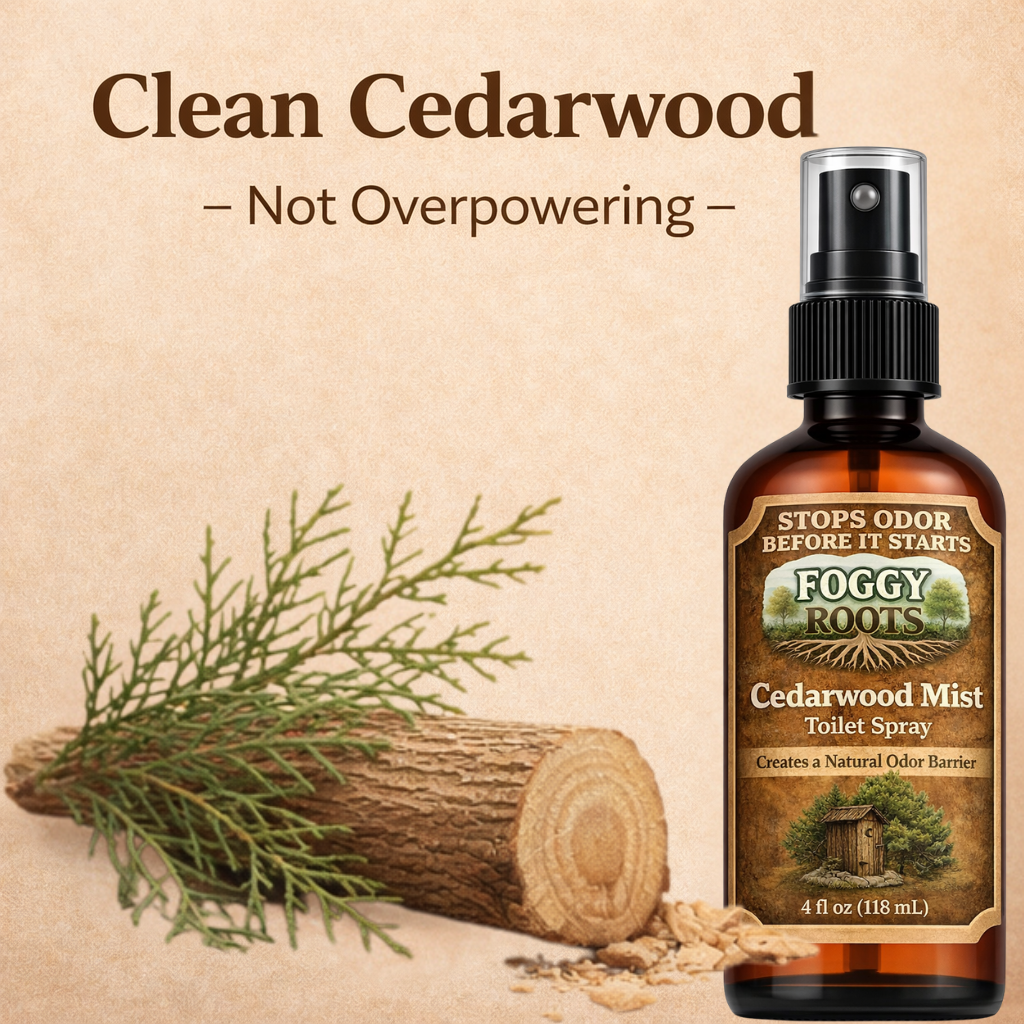 Cedarwood Botanical  Before-You-Go Toilet Spray (4 fl oz) Stops Odor Before It Starts
