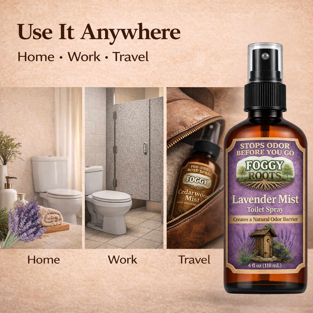 Lavender Botanical  Before-You-Go Toilet Spray (4 fl oz) Stops Odor Before It Starts
