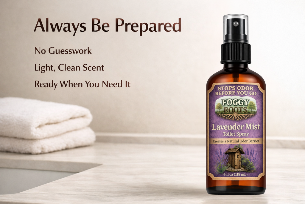 Lavender Botanical  Before-You-Go Toilet Spray (4 fl oz) Stops Odor Before It Starts